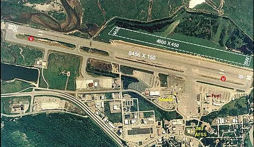 View of Juneau International Airport
