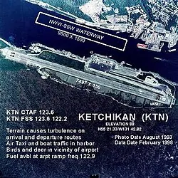 View of Ketchikan International Airport