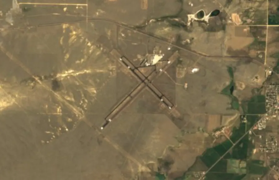 Historical satellite view of Laramie Regional Airport · 2016–17 imagery