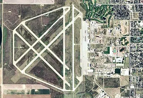 View of Liberal Mid-America Regional Airport