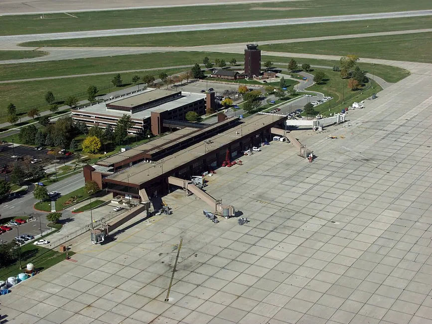 View of Lincoln Airport