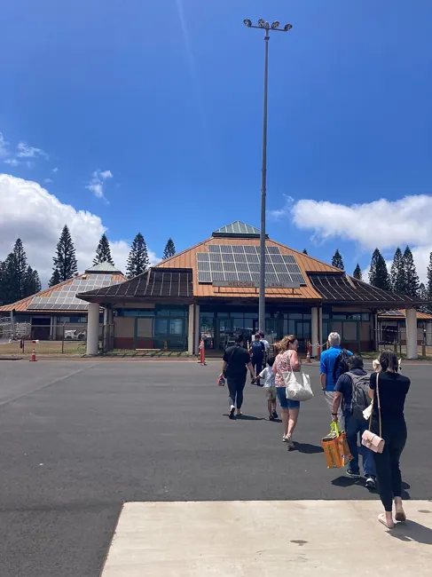 View of Lanai Airport