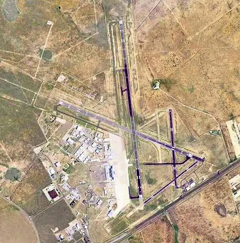 View of Midland International Air and Space Port