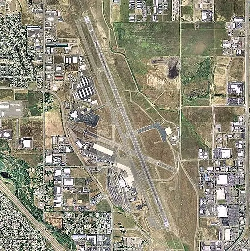 View of Rogue Valley International-Medford Airport