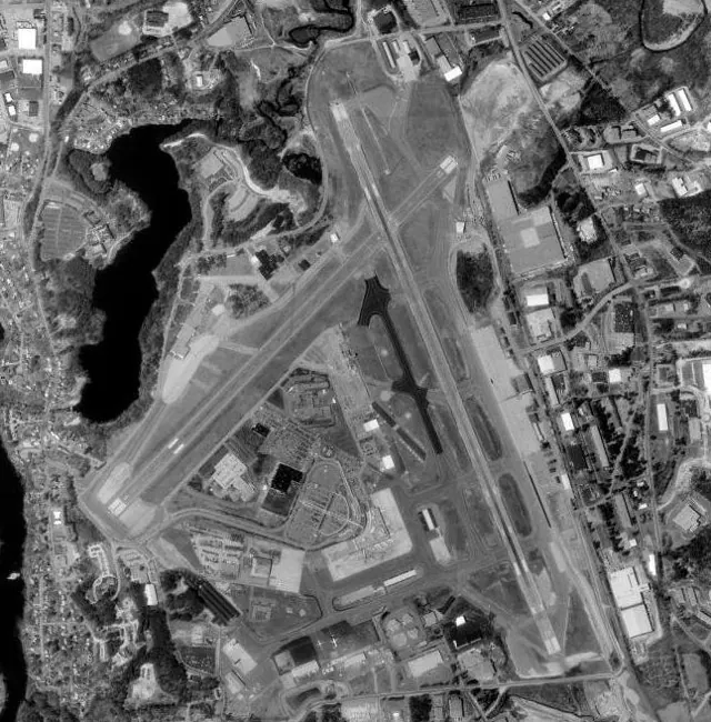View of Manchester-Boston Regional Airport