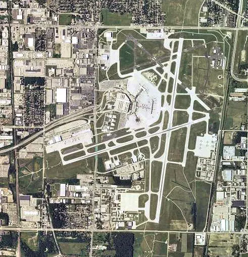 View of General Mitchell International Airport