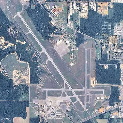 View of Mobile Regional Airport