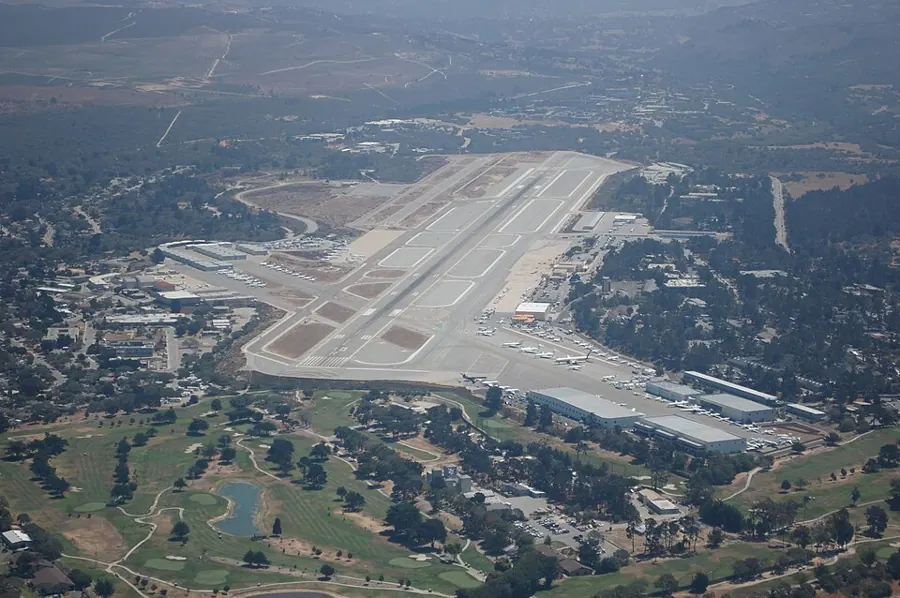View of Monterey Regional Airport