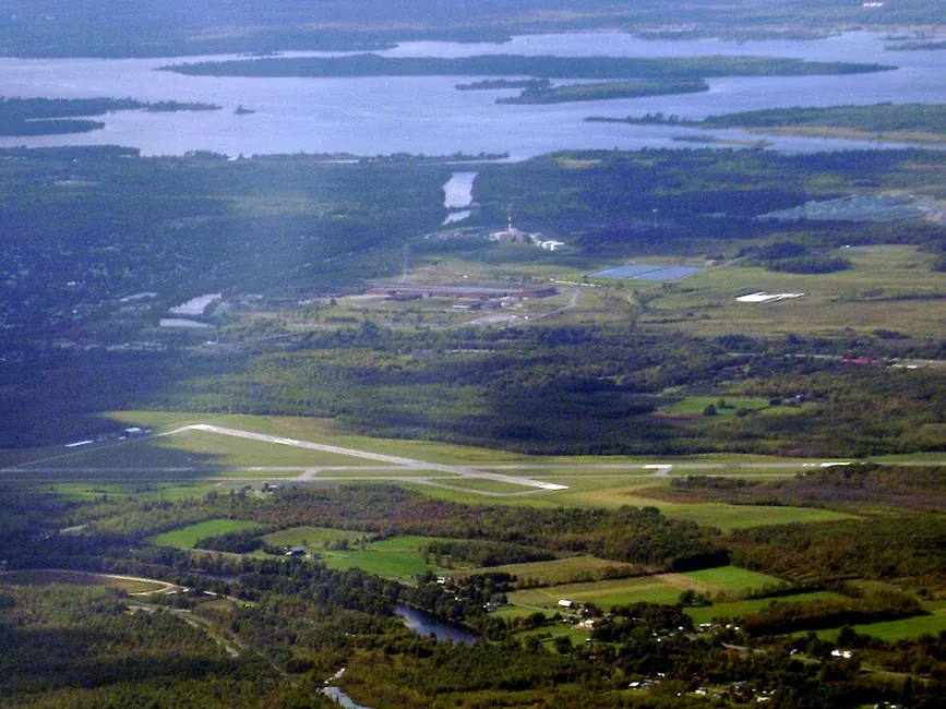 View of Massena International Airport Richards Field