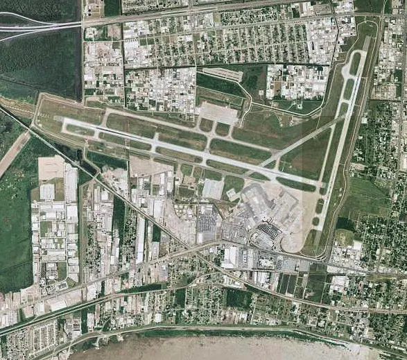 View of Louis Armstrong New Orleans International Airport