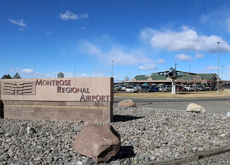 View of Montrose Regional Airport
