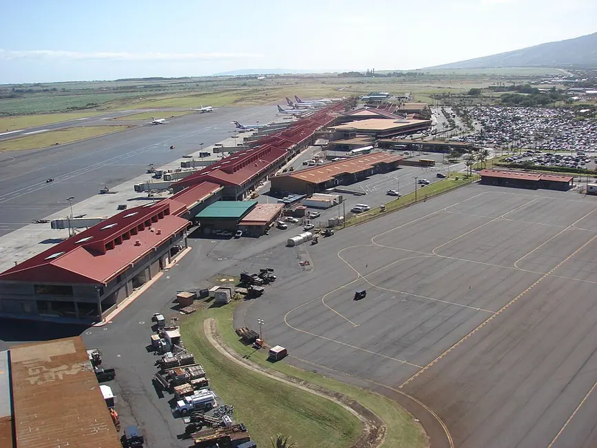 View of Kahului International Airport