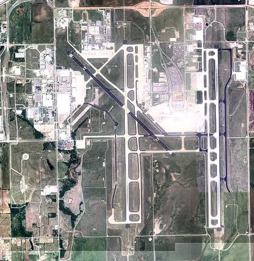 View of OKC Will Rogers World Airport
