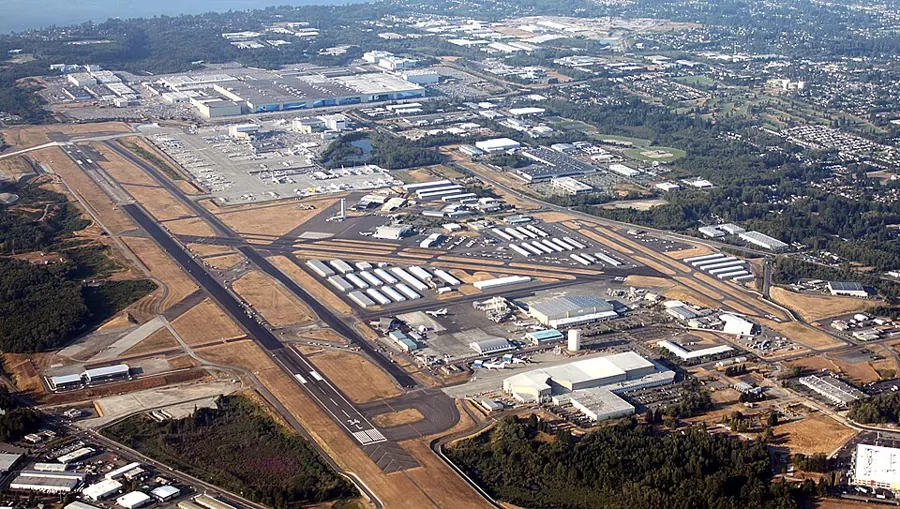View of Seattle Paine Field International Airport