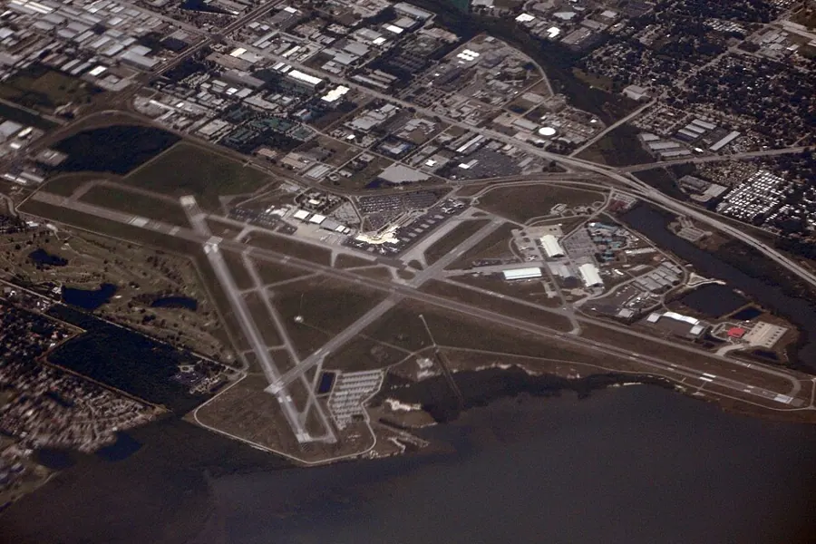 View of St. Petersburg Clearwater International Airport