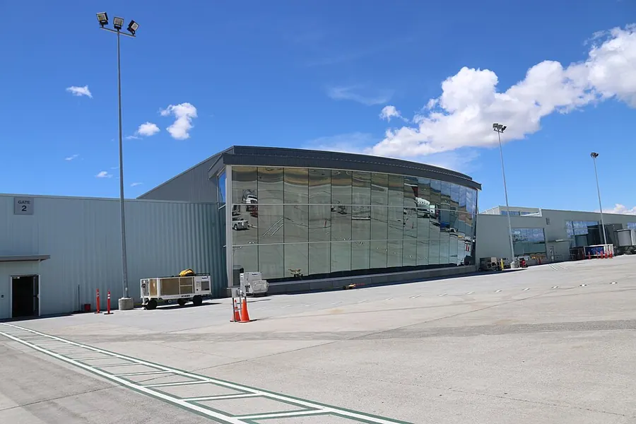 View of Tri Cities Airport