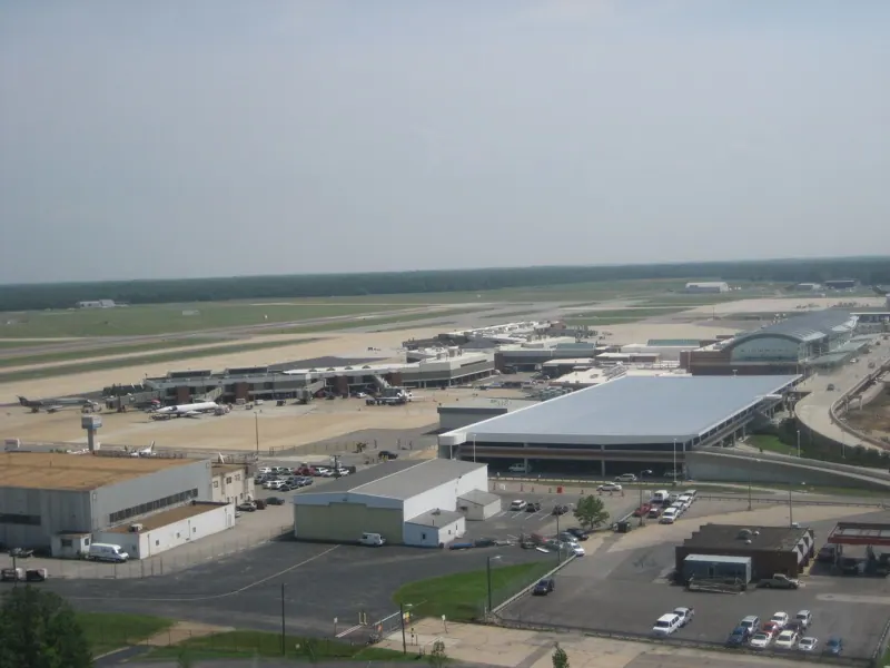 View of Richmond International Airport