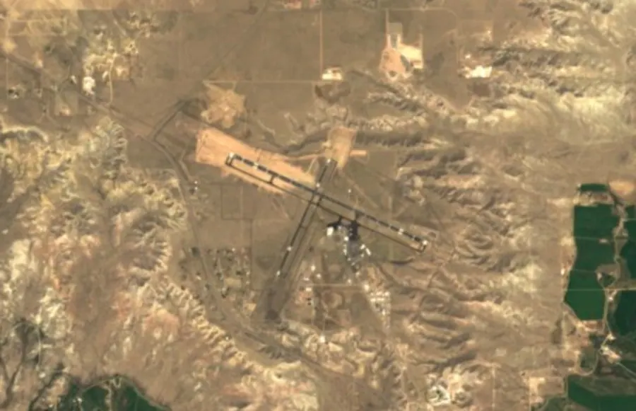 Historical satellite view of Central Wyoming Regional Airport · 2016–17 imagery