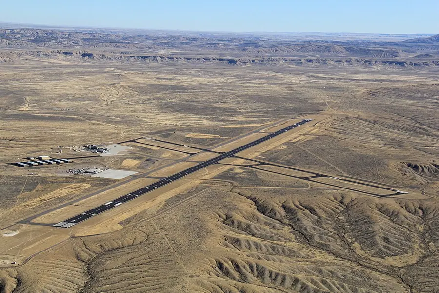 View of Southwest Wyoming Regional Airport