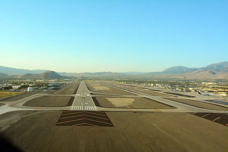 View of Reno Tahoe International Airport