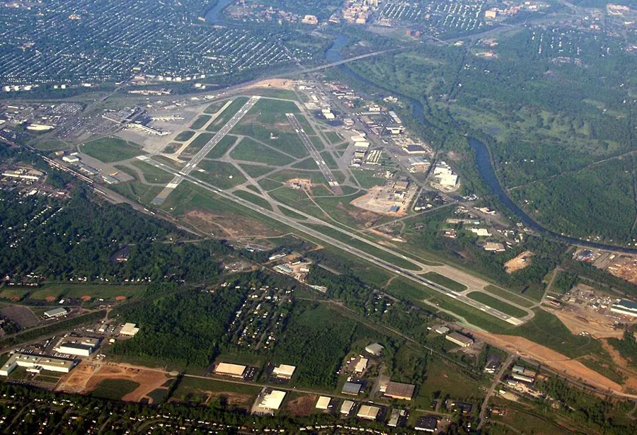 View of Frederick Douglass Greater Rochester International Airport