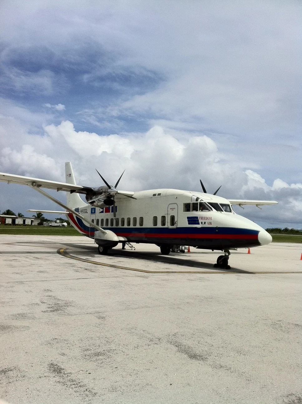 Rota International Airport in Rota, Northern Mariana Islands