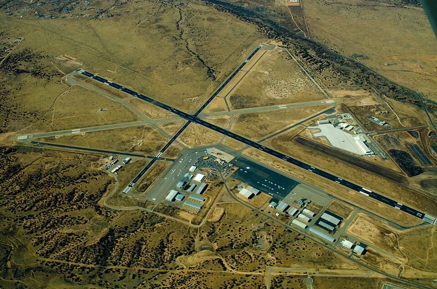 View of Santa Fe Municipal Airport
