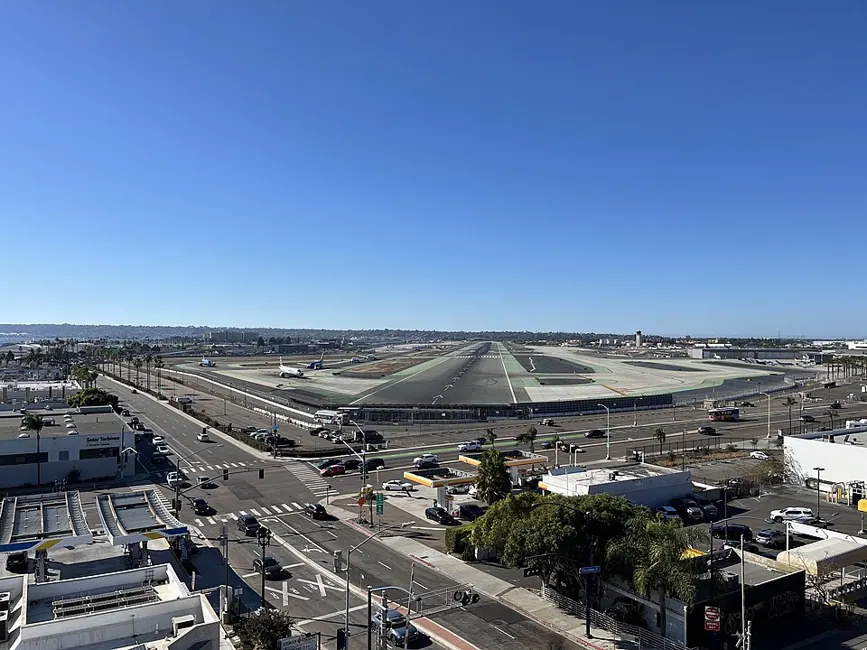 View of San Diego International Airport