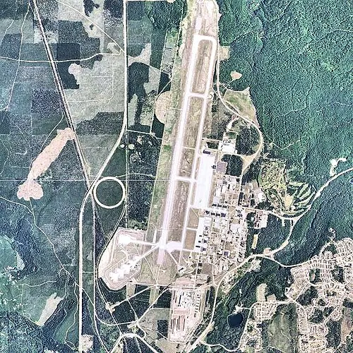 View of Marquette Sawyer Regional Airport