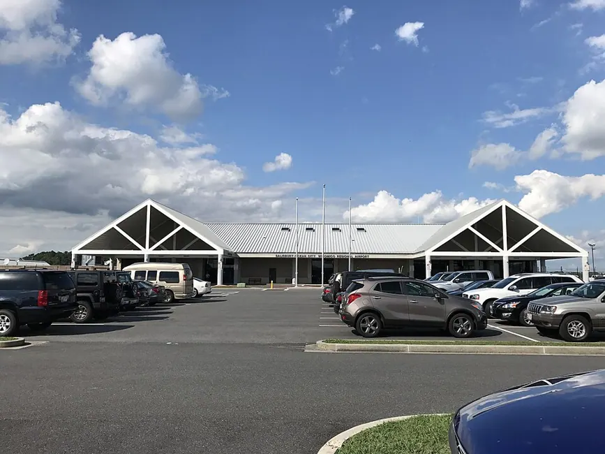 View of Salisbury Ocean City Wicomico Regional Airport