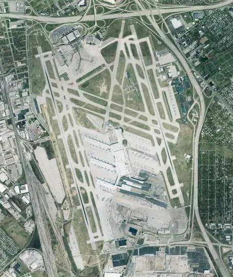 View of Louisville Muhammad Ali International Airport
