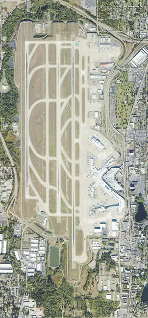 View of Seattle–Tacoma International Airport