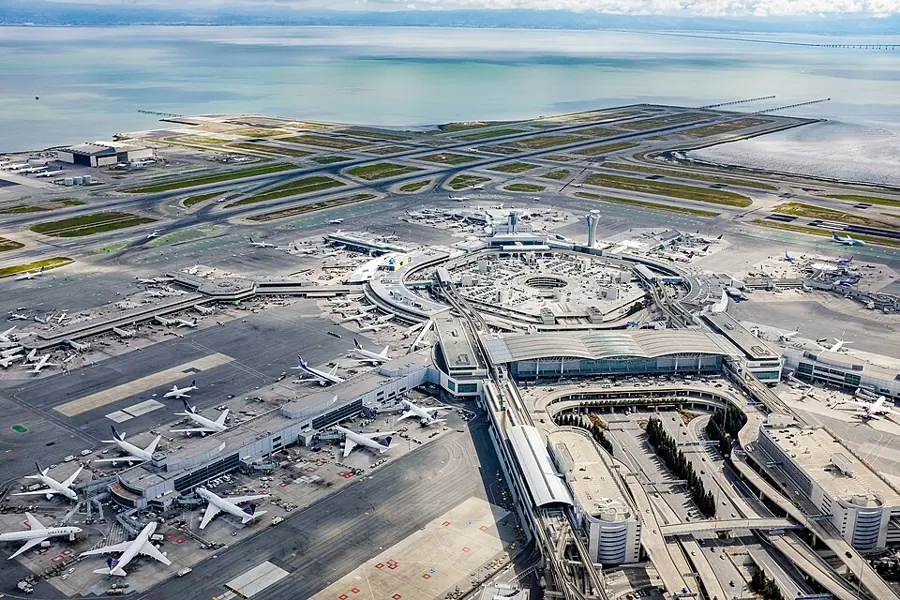 View of San Francisco International Airport