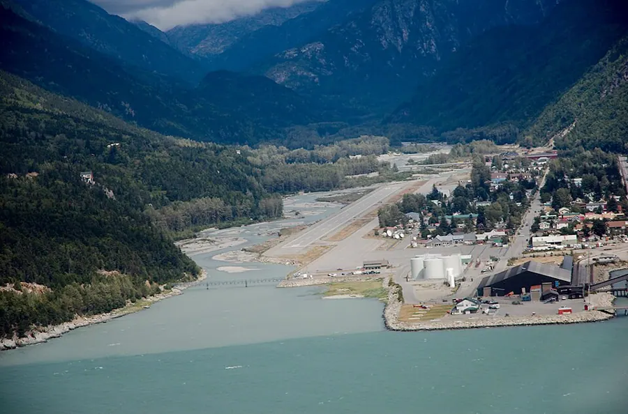 View of Skagway Airport