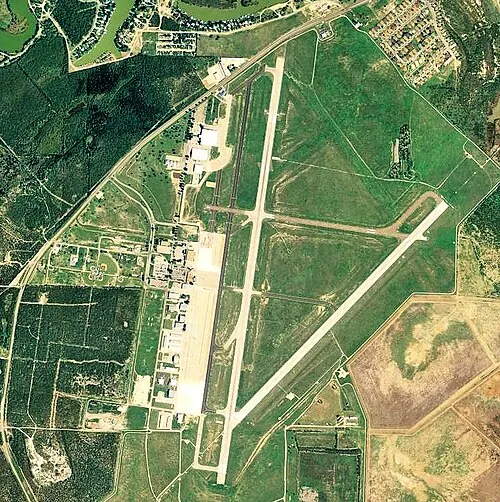 View of San Angelo Regional Mathis Field