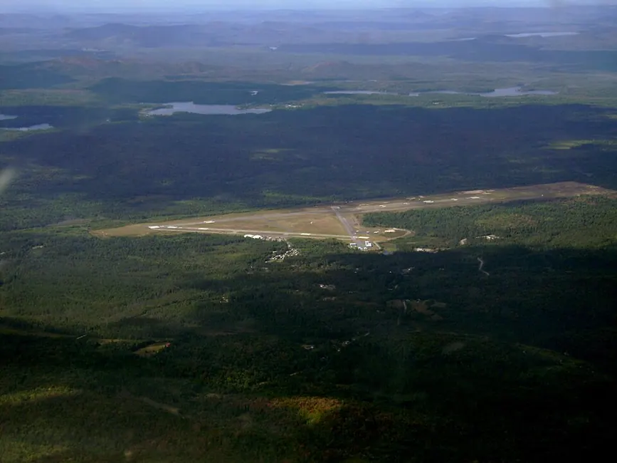 View of Adirondack Regional Airport