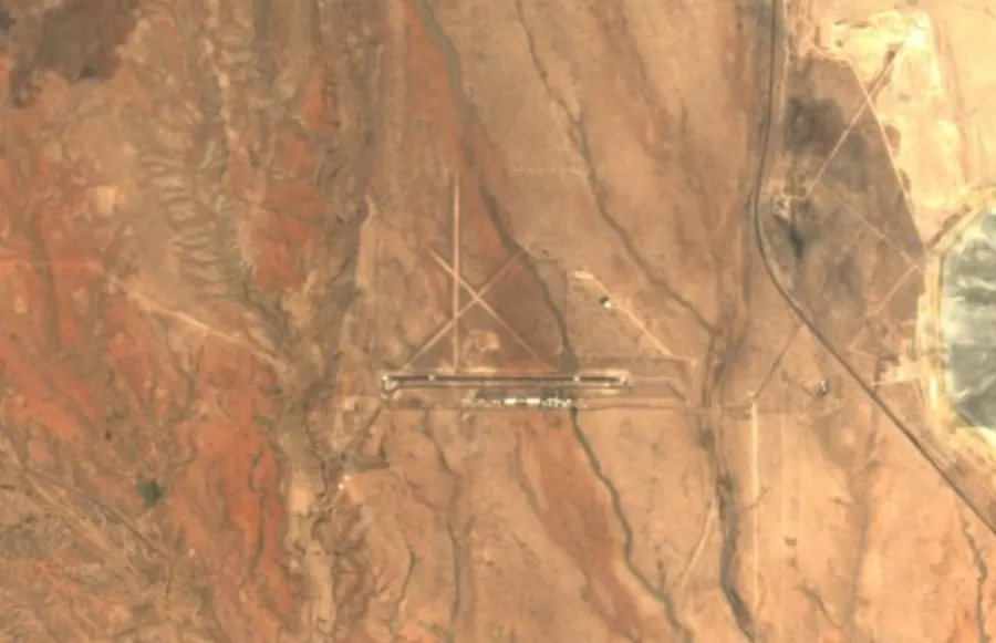 Historical satellite view of Grant County Airport · 2016–17 imagery