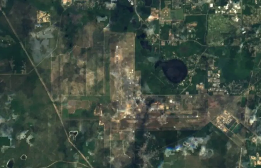 Historical satellite view of Tallahassee International Airport · 2016–17 imagery