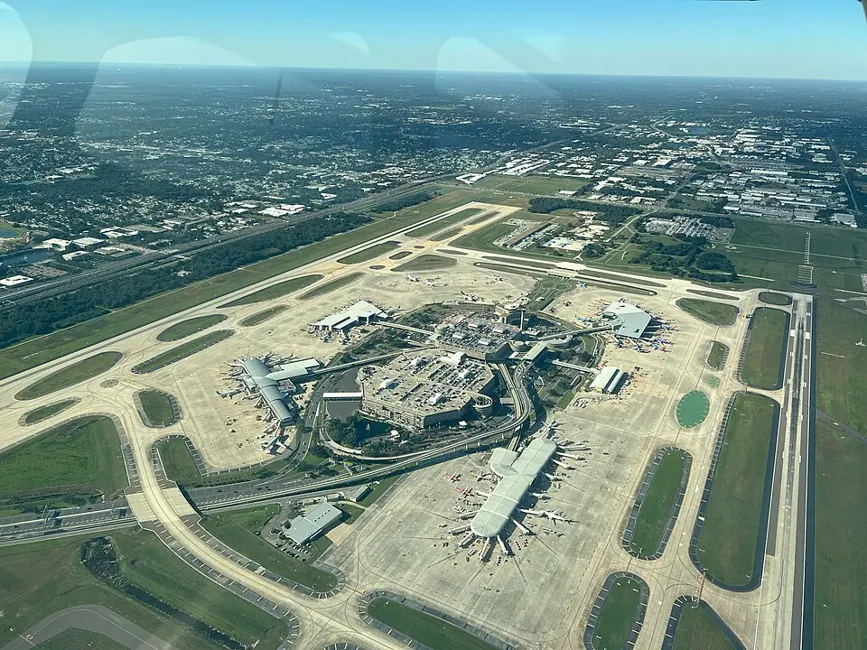 View of Tampa International Airport