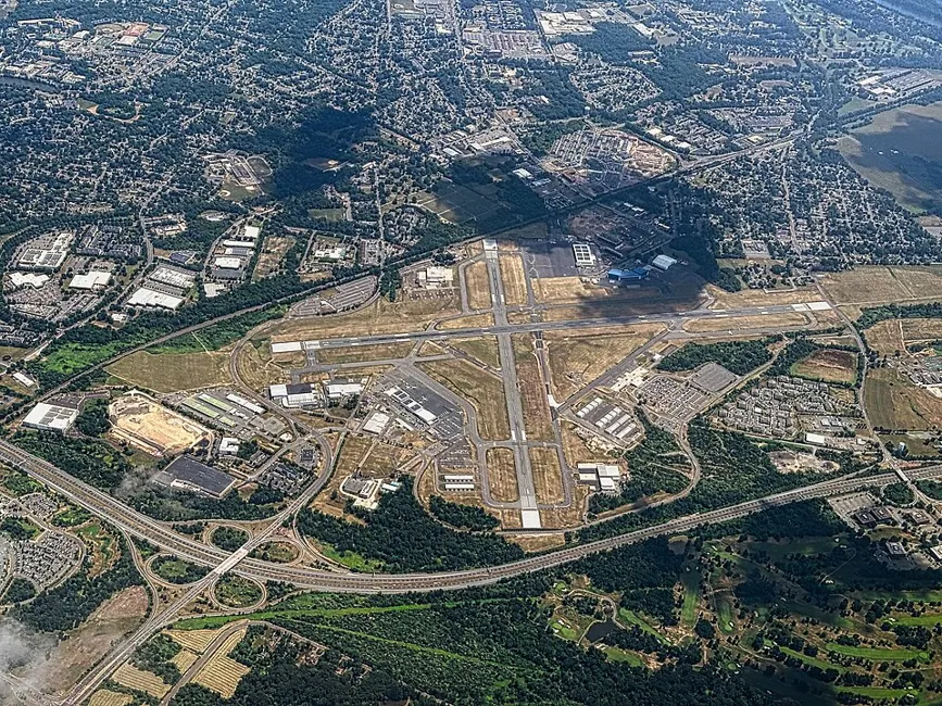View of Trenton Mercer Airport