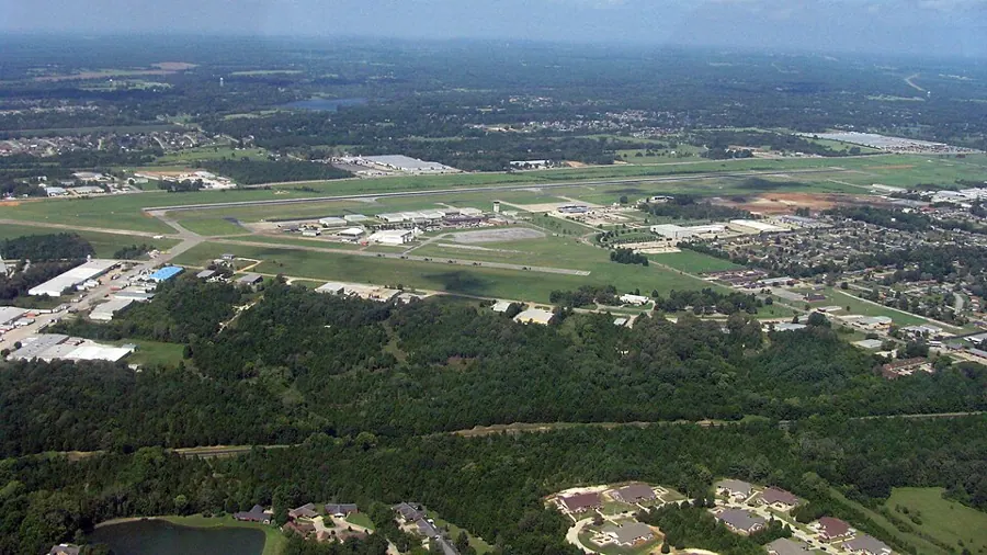 View of Tupelo Regional Airport