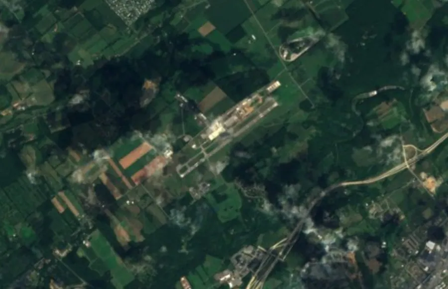 Historical satellite view of State College Regional Airport · 2016–17 imagery