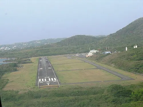 View of Antonio Rivera Rodriguez Airport