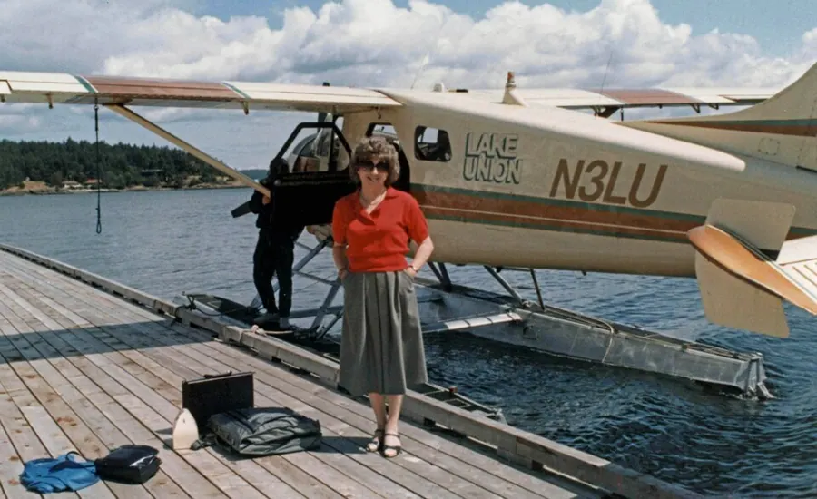 View of Friday Harbor Seaplane Base