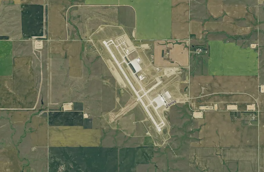View of Williston Basin International Airport