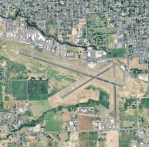 View of Yakima Air Terminal McAllister Field