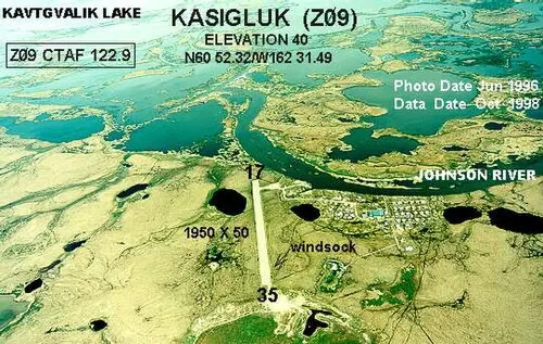 View of Kasigluk Airport