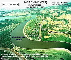 View of Akiachak Airport